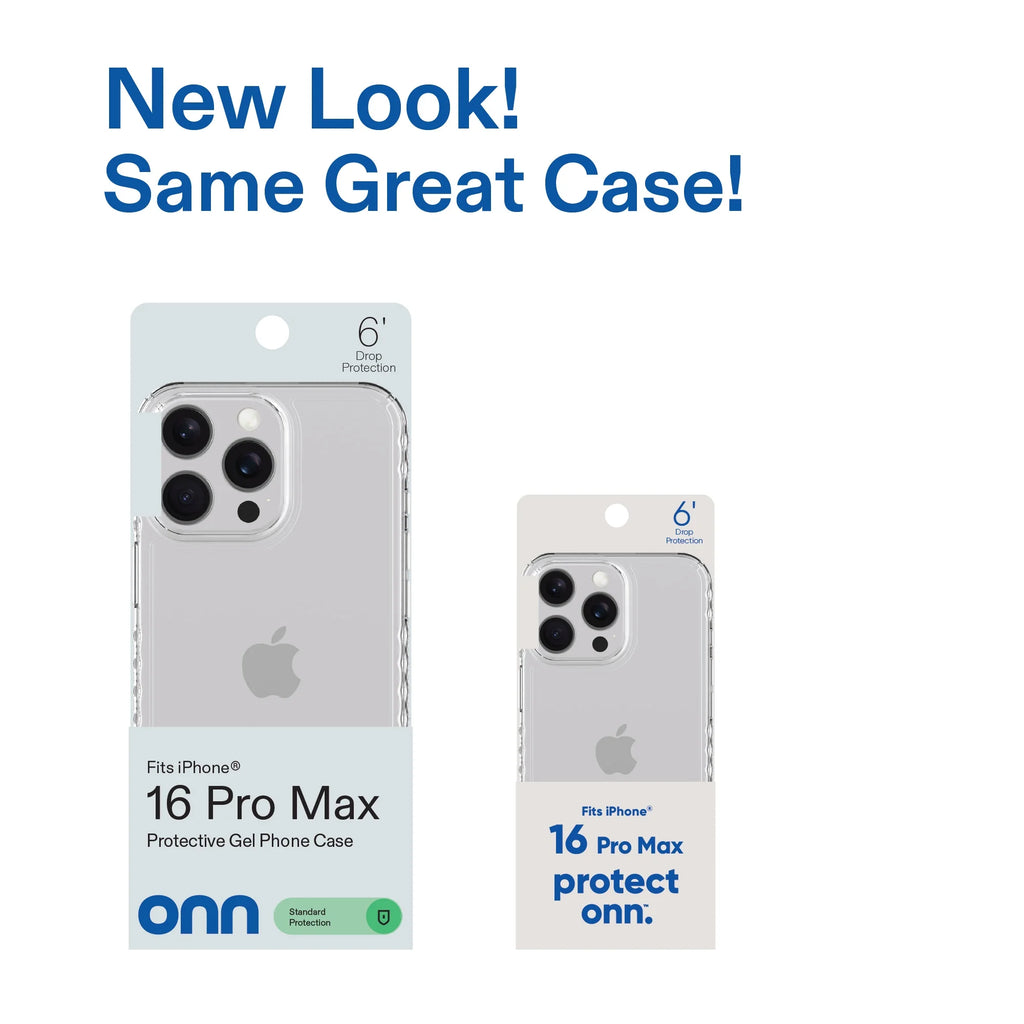 Protective Gel Phone Case for Iphone 16 Pro Max - Clear