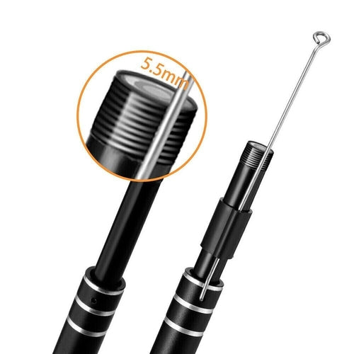HD LED Ear Endoscope Otoscope Camera Wax Pick Cleaning Tool Cleaner