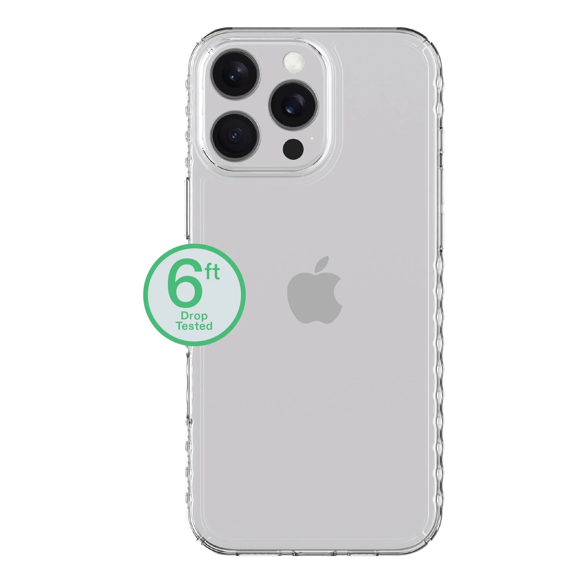 Protective Gel Phone Case for Iphone 16 Pro Max - Clear